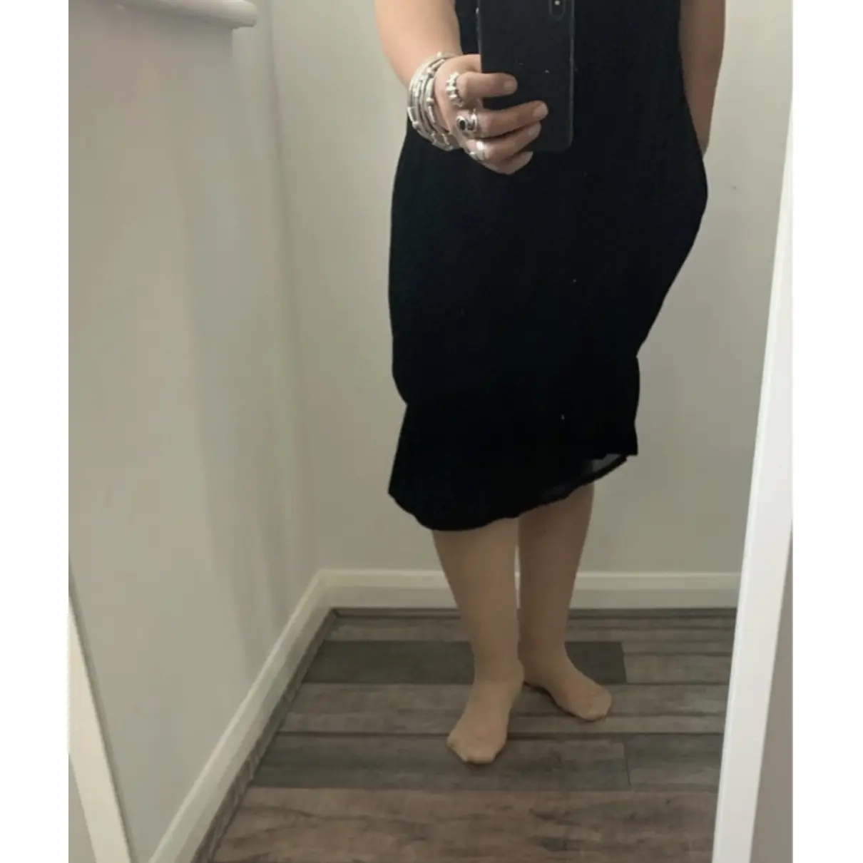 Velvet mid-length dress Nicole Farhi