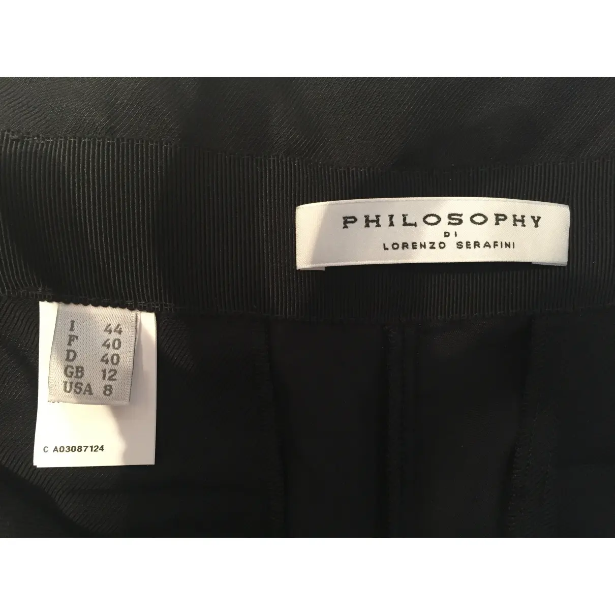 Buy Philosophy Di Lorenzo Serafini Velvet trousers online