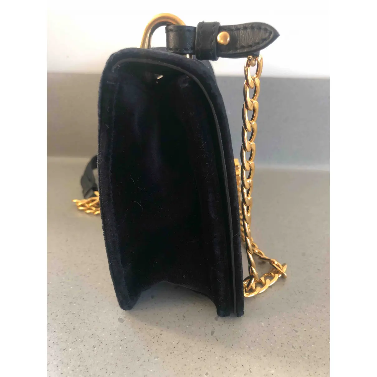 Buy Prada Velvet clutch bag online