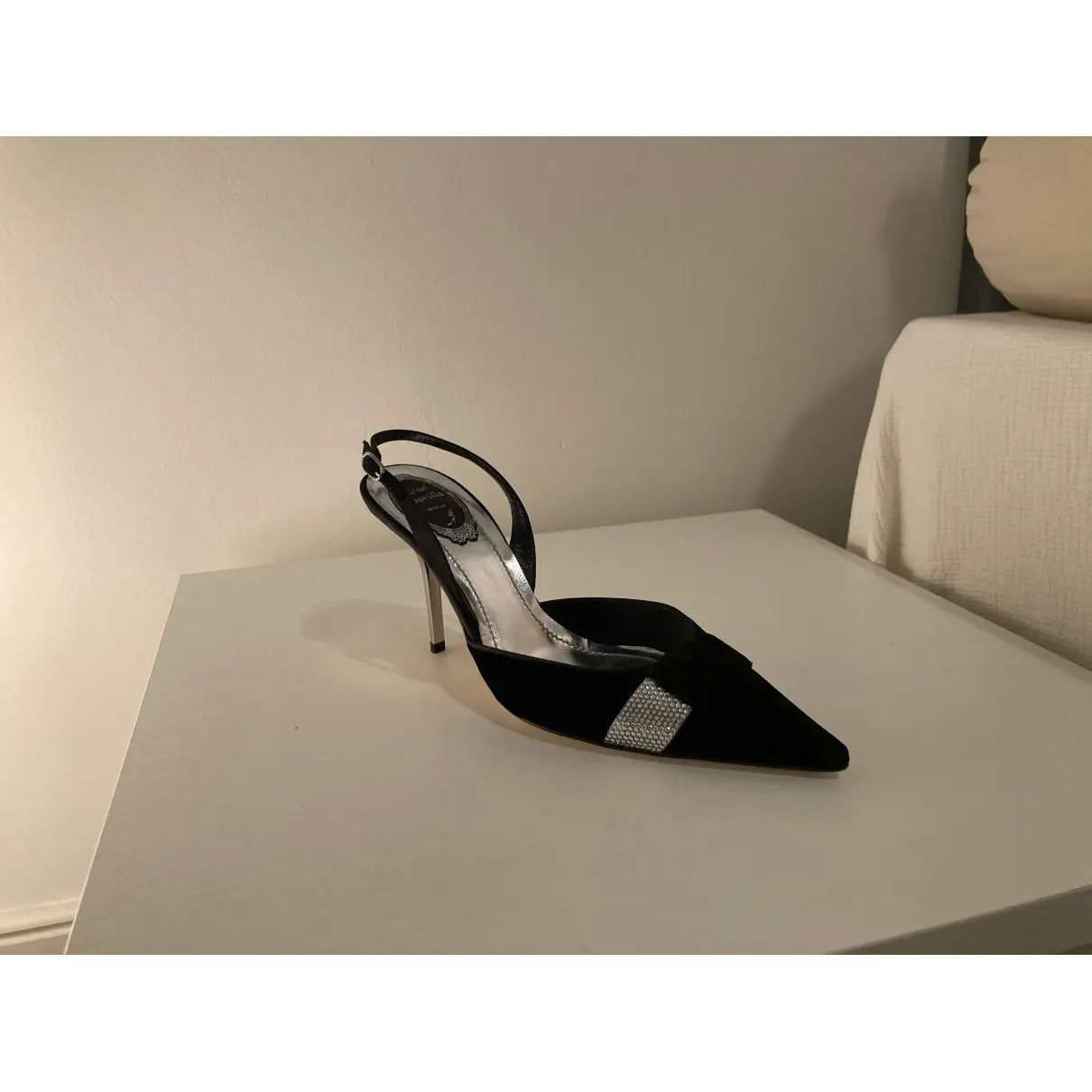 Buy Rene Caovilla Velvet heels online