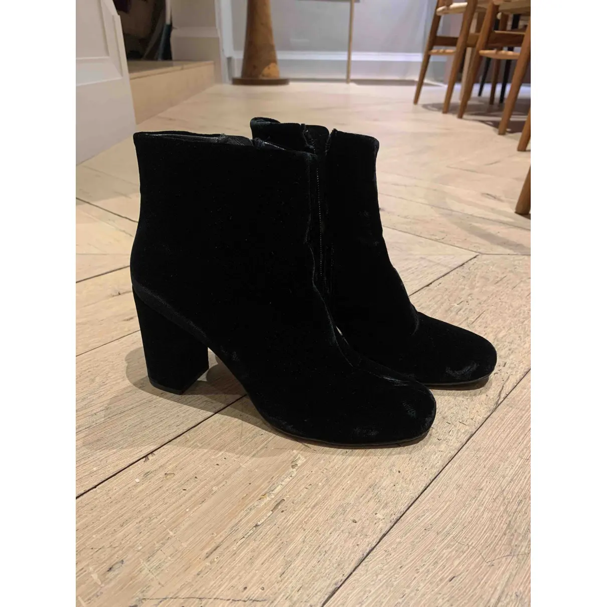 Buy Saint Laurent Velvet boots online
