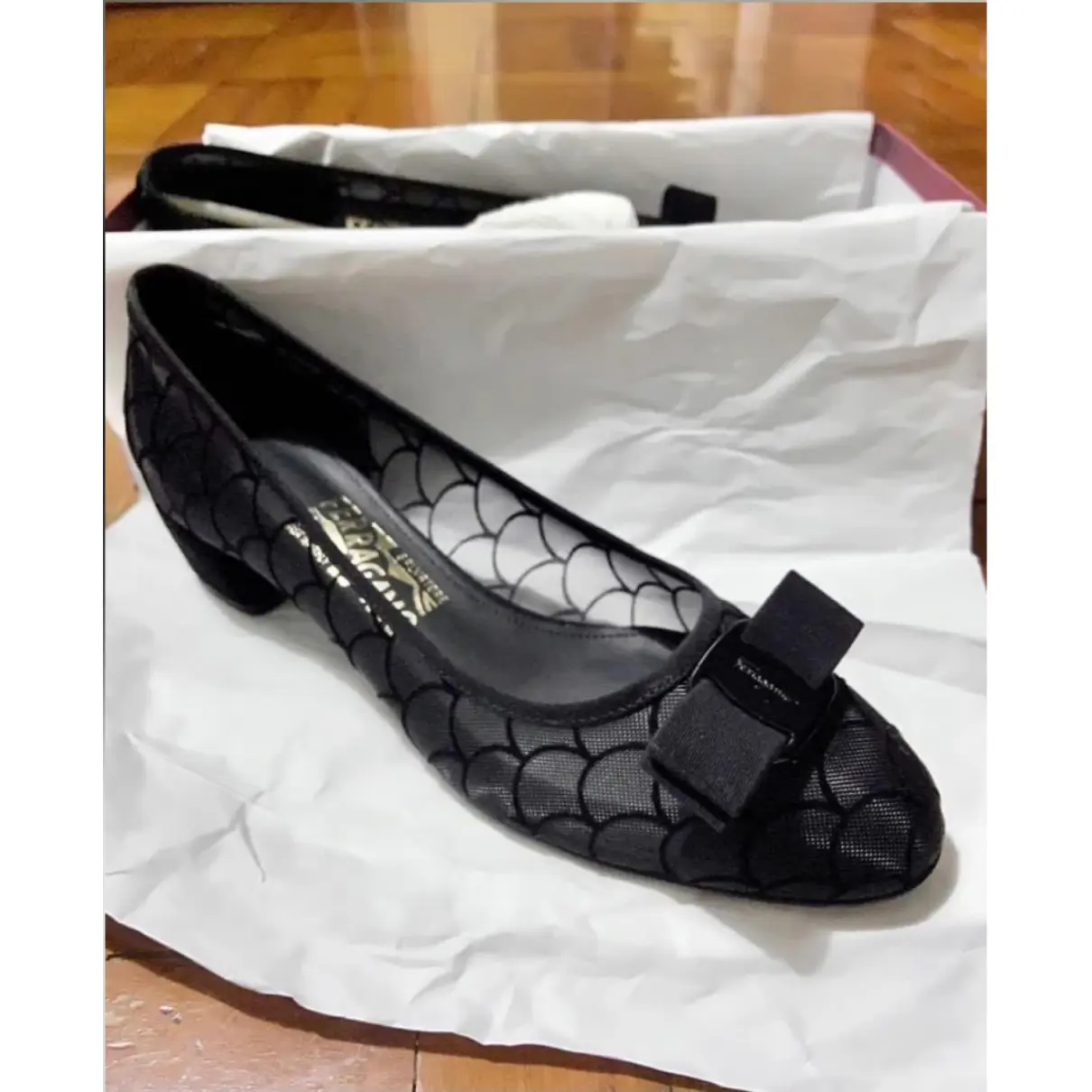 Buy Salvatore Ferragamo Velvet heels online