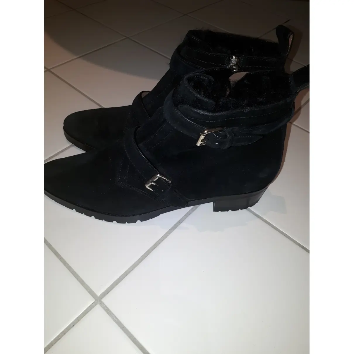 Buy Tabitha Simmons Velvet ankle boots online