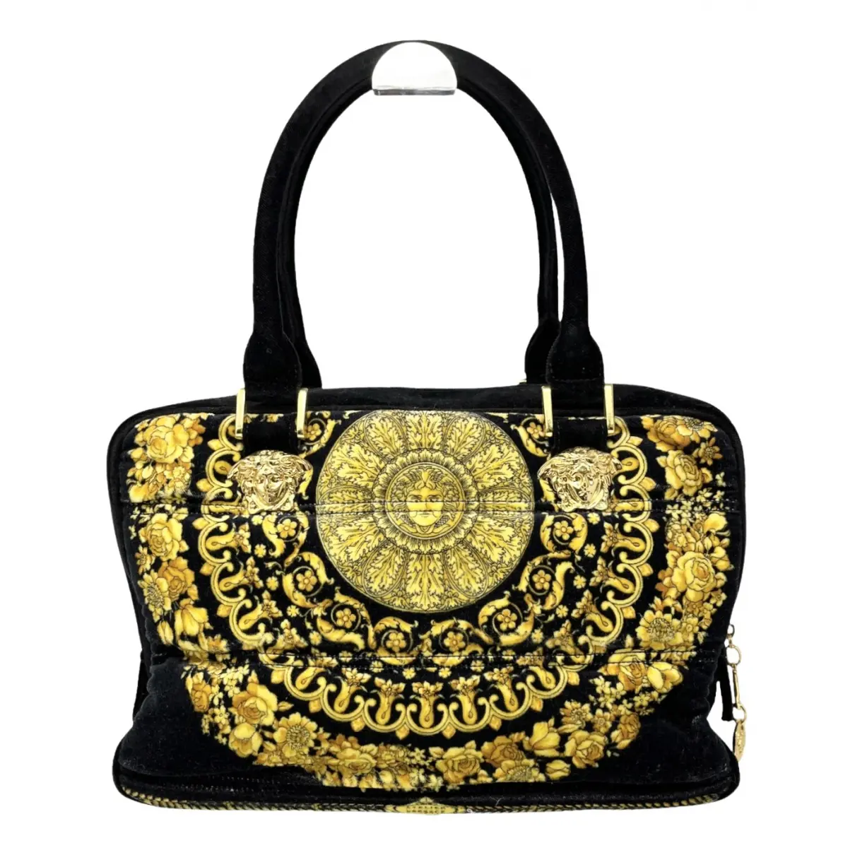 Velvet handbag Versace - Vintage
