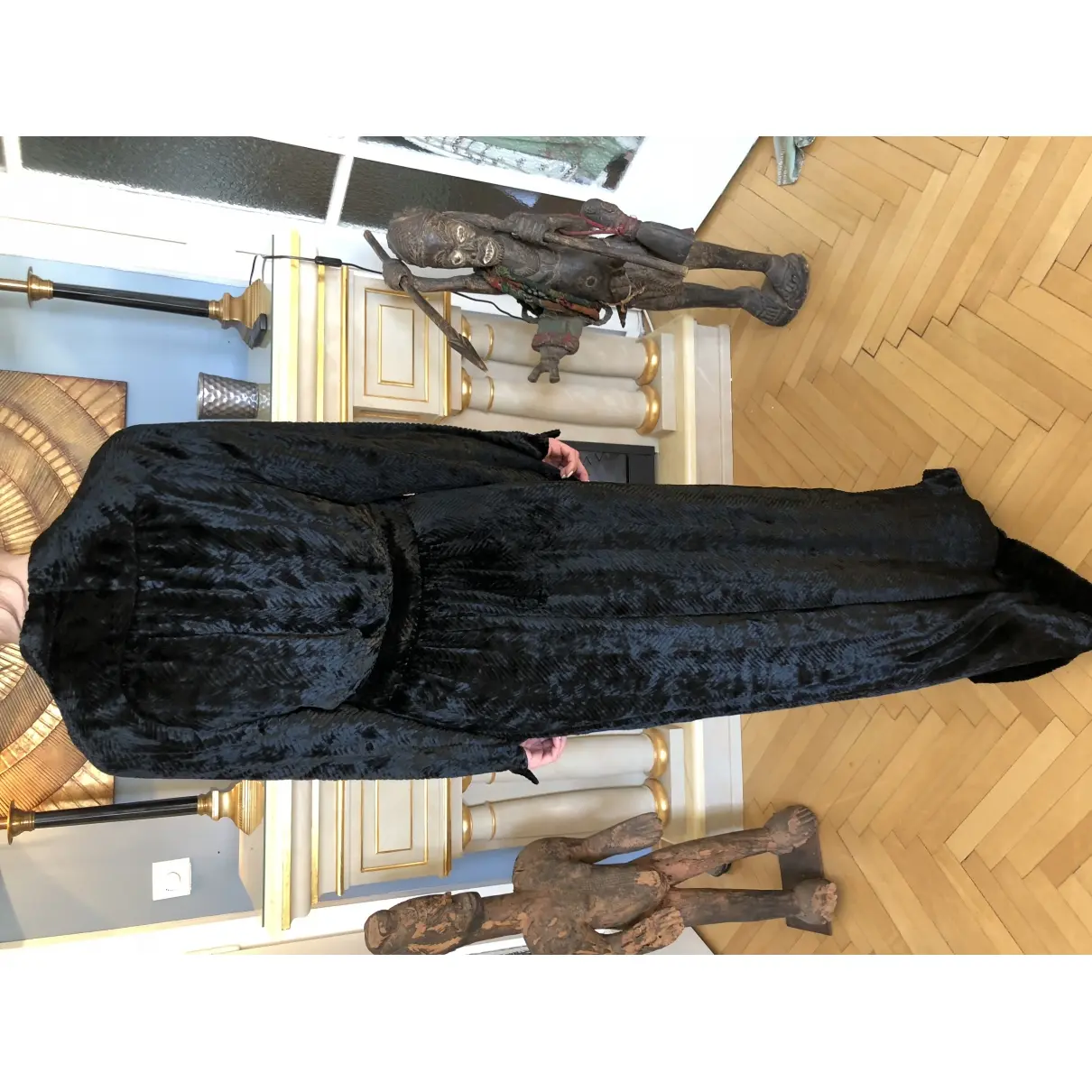 Buy Vilshenko Velvet maxi dress online