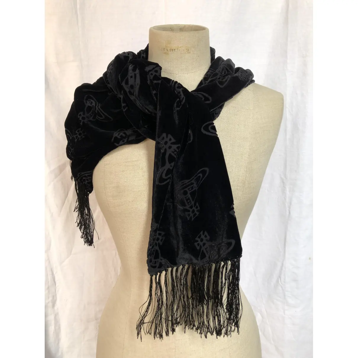 Velvet scarf Vivienne Westwood - Vintage