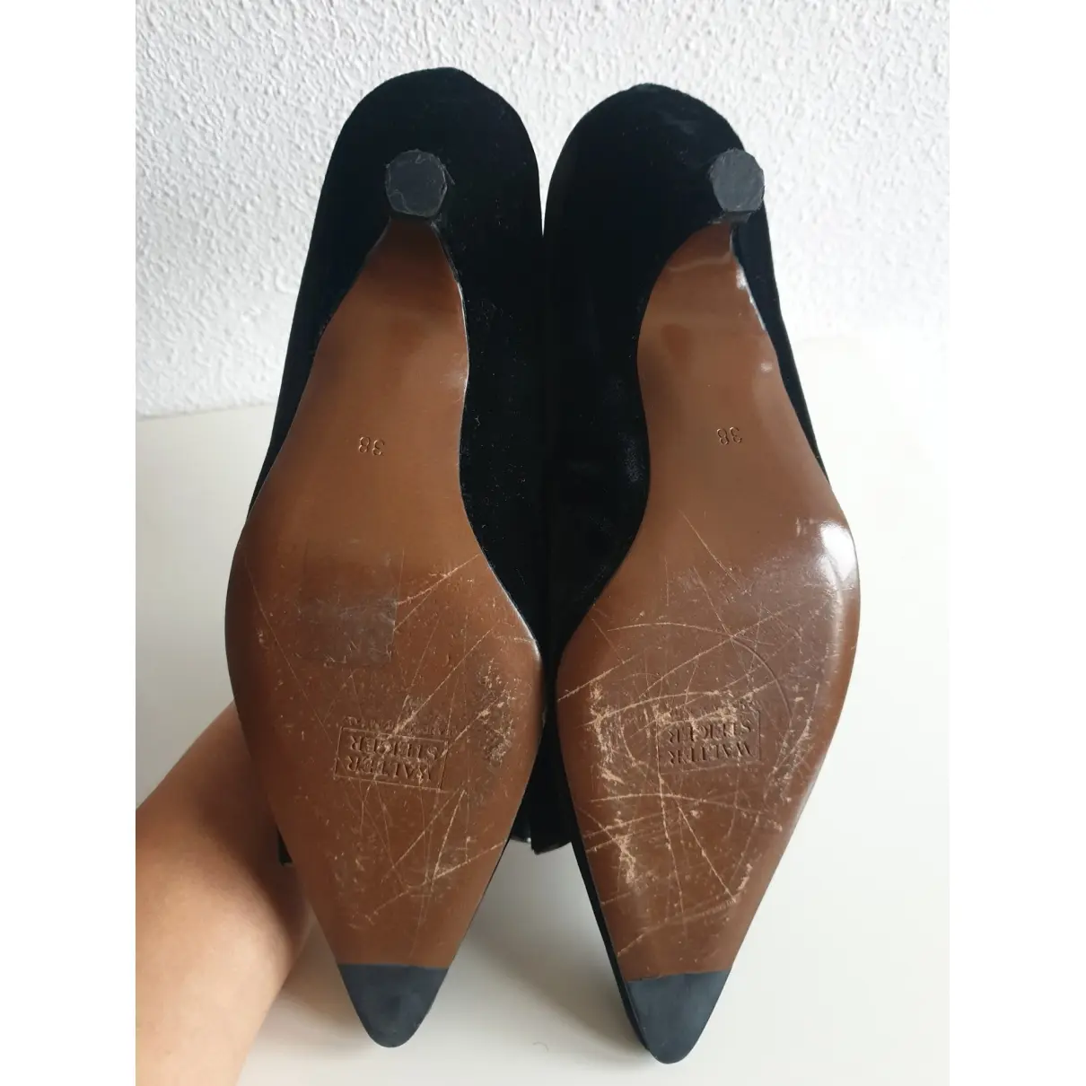 Buy Walter Steiger Velvet heels online