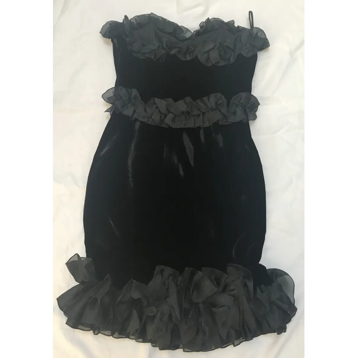Buy Yves Saint Laurent Velvet dress online - Vintage