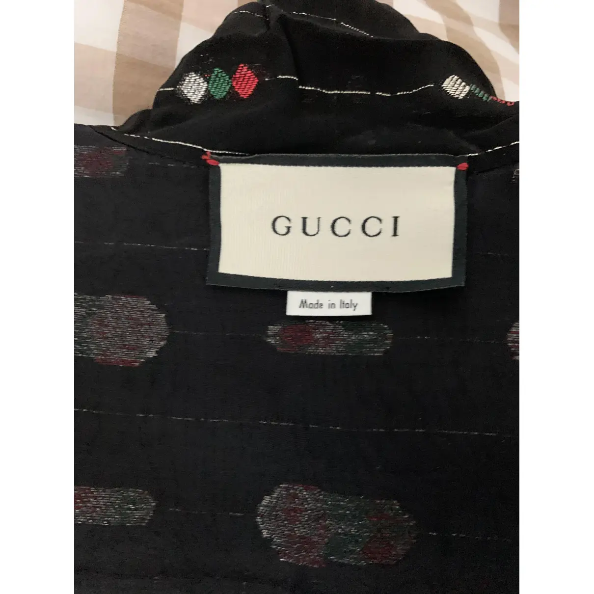 Black Viscose Top Gucci