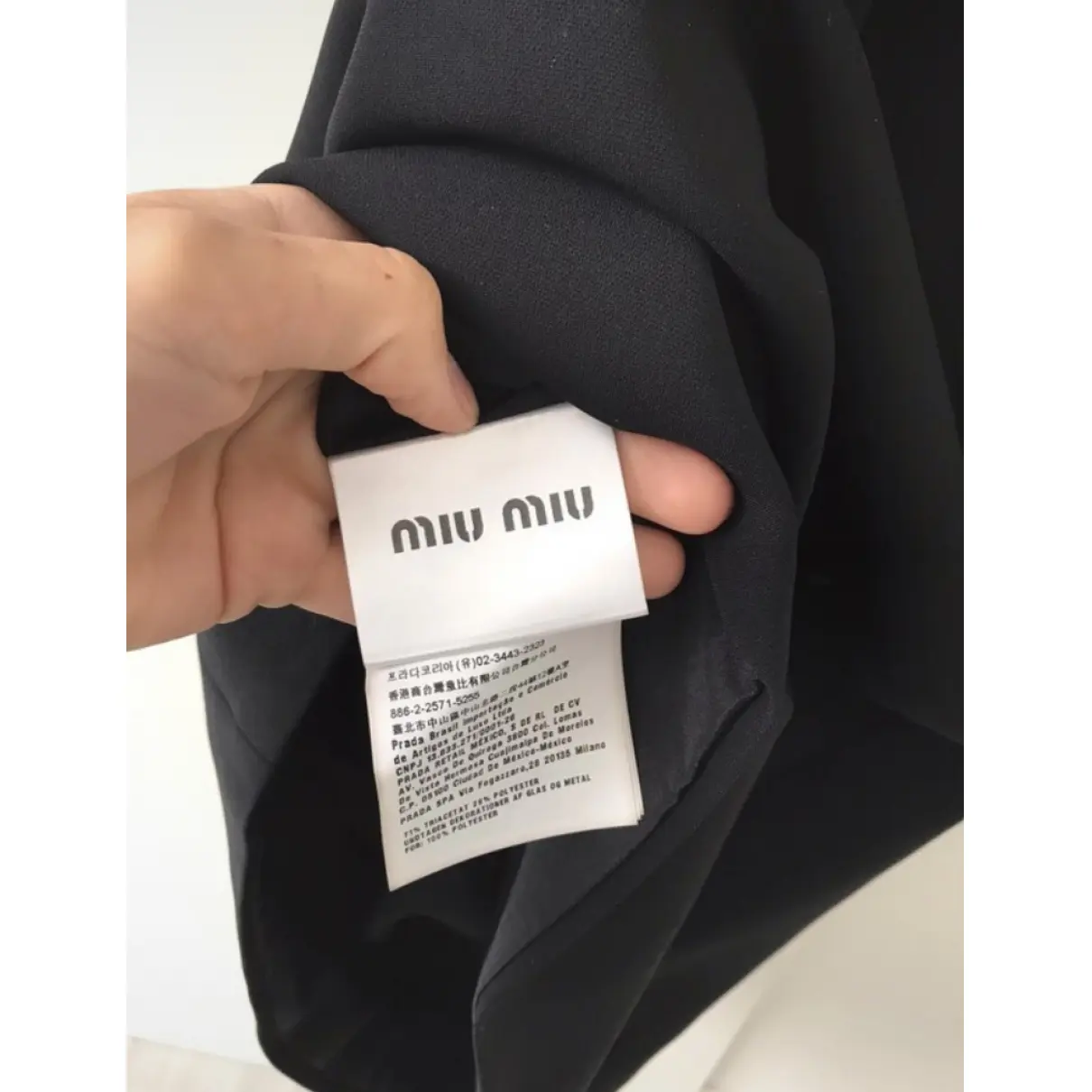 Mini dress Miu Miu