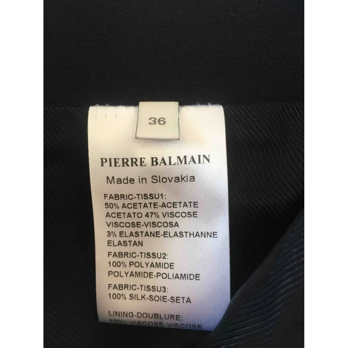 Buy Pierre Balmain Black Viscose Shorts online