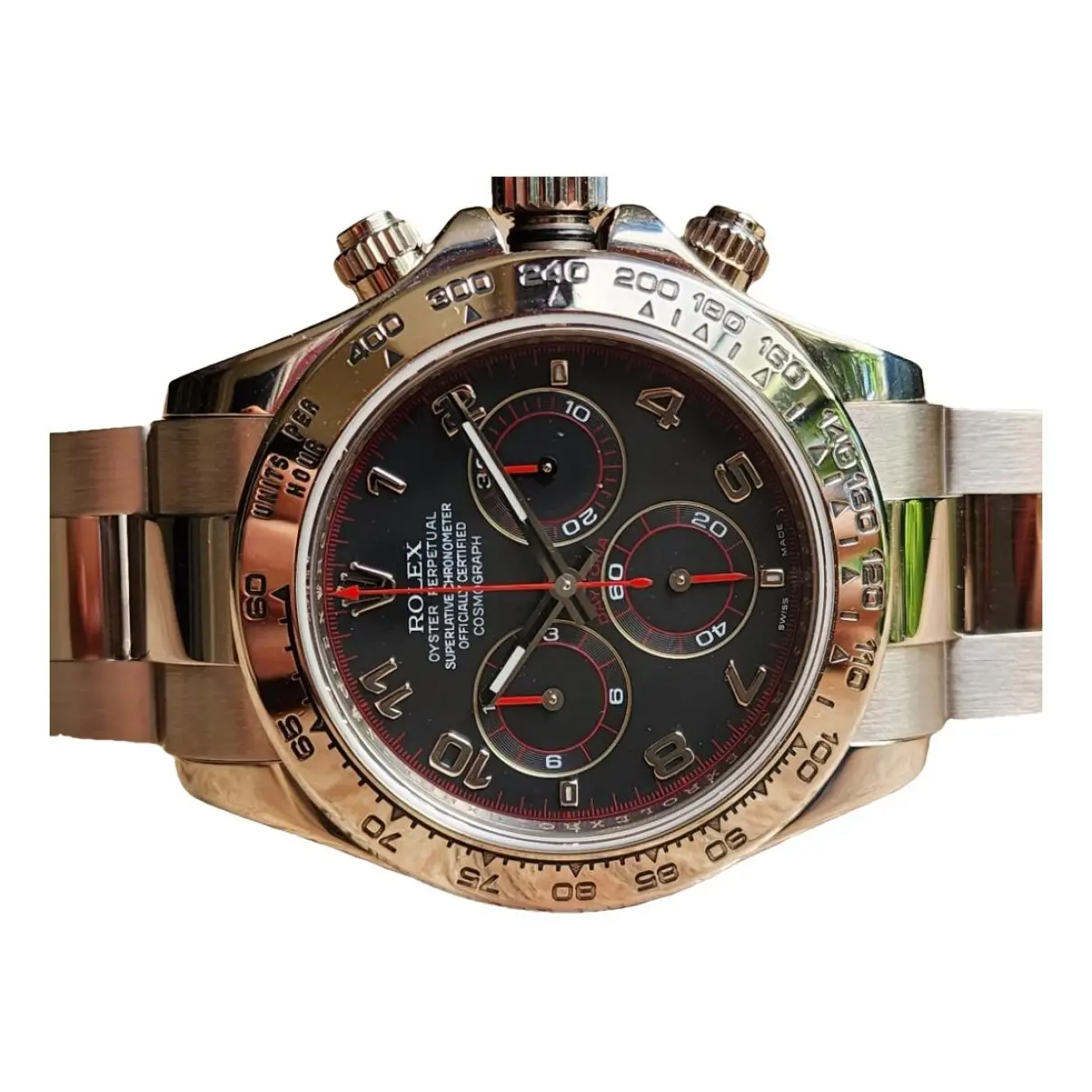 Daytona white gold watch Rolex