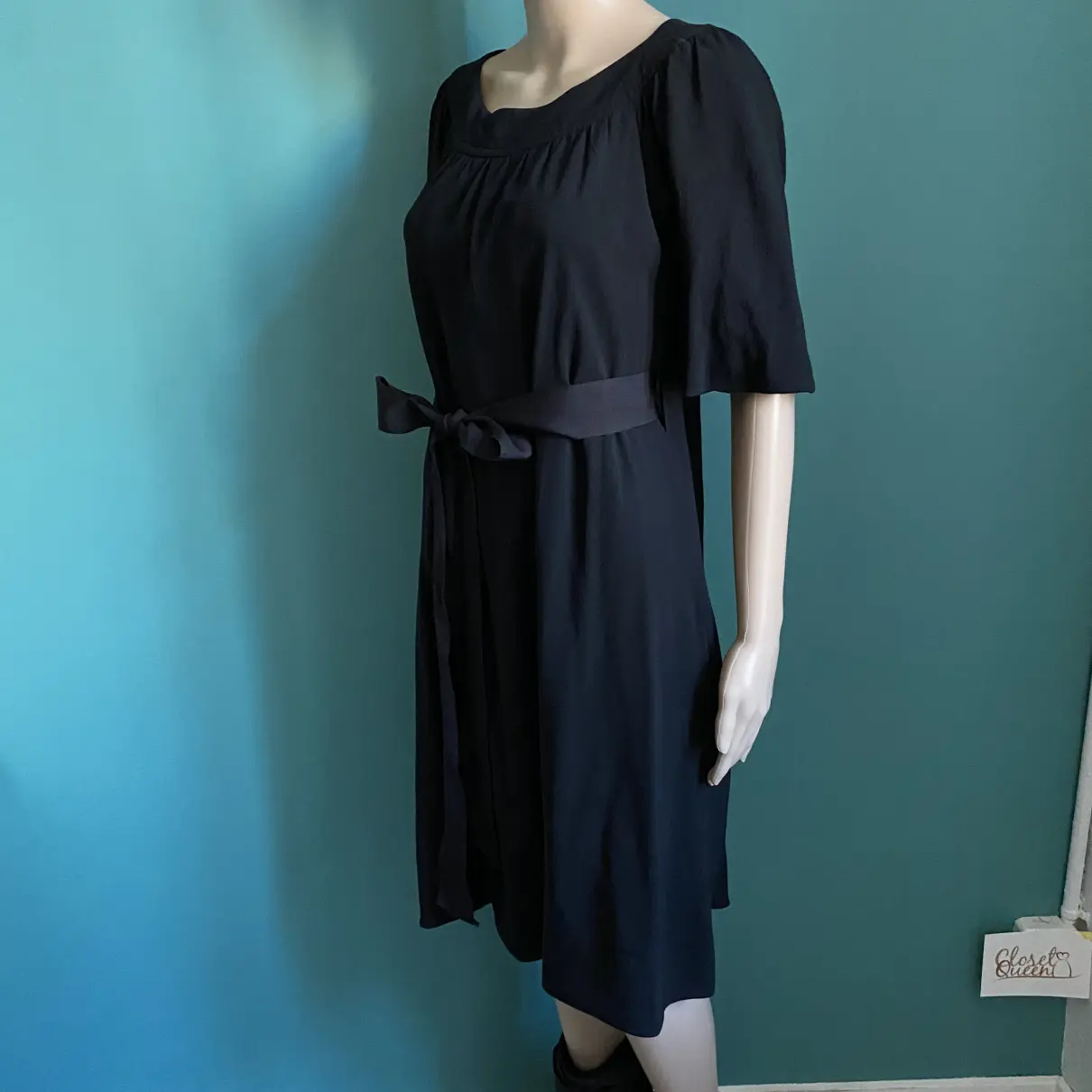Buy Akris Punto Wool mid-length dress online