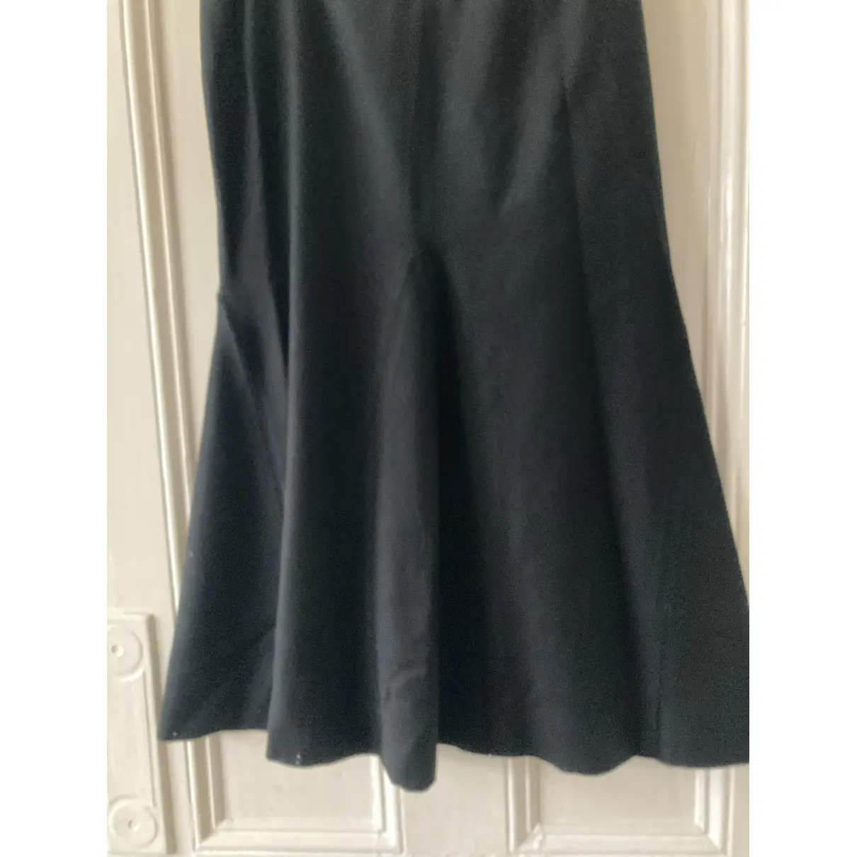 Wool mid-length skirt Alexander McQueen