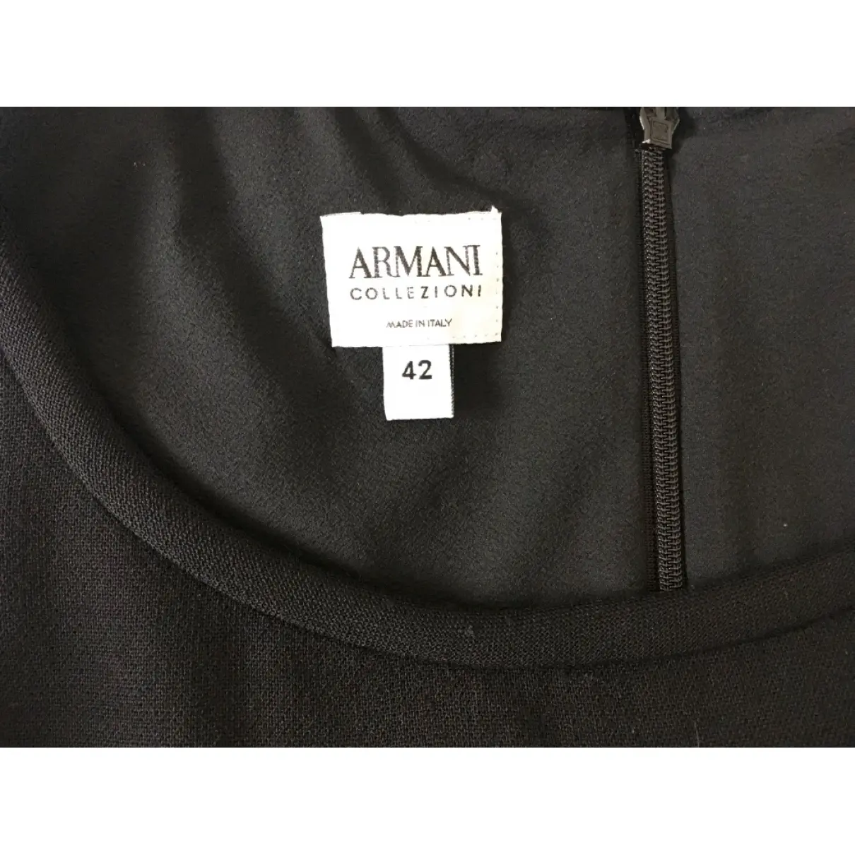Buy Armani Collezioni Wool maxi dress online