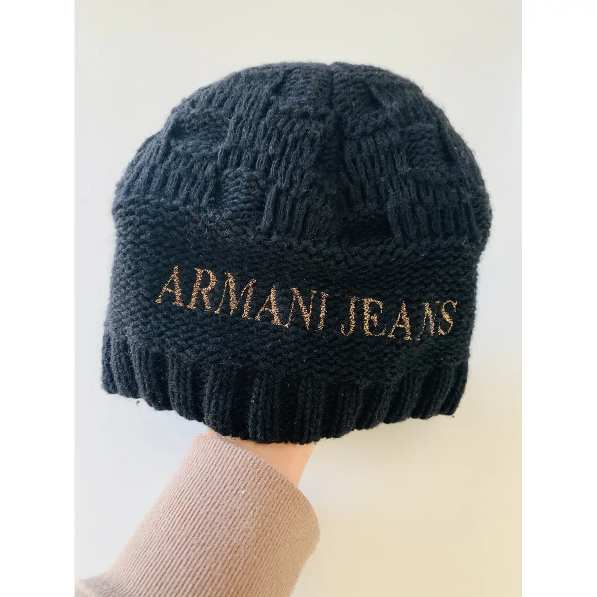 Buy Armani Jeans Wool beanie online