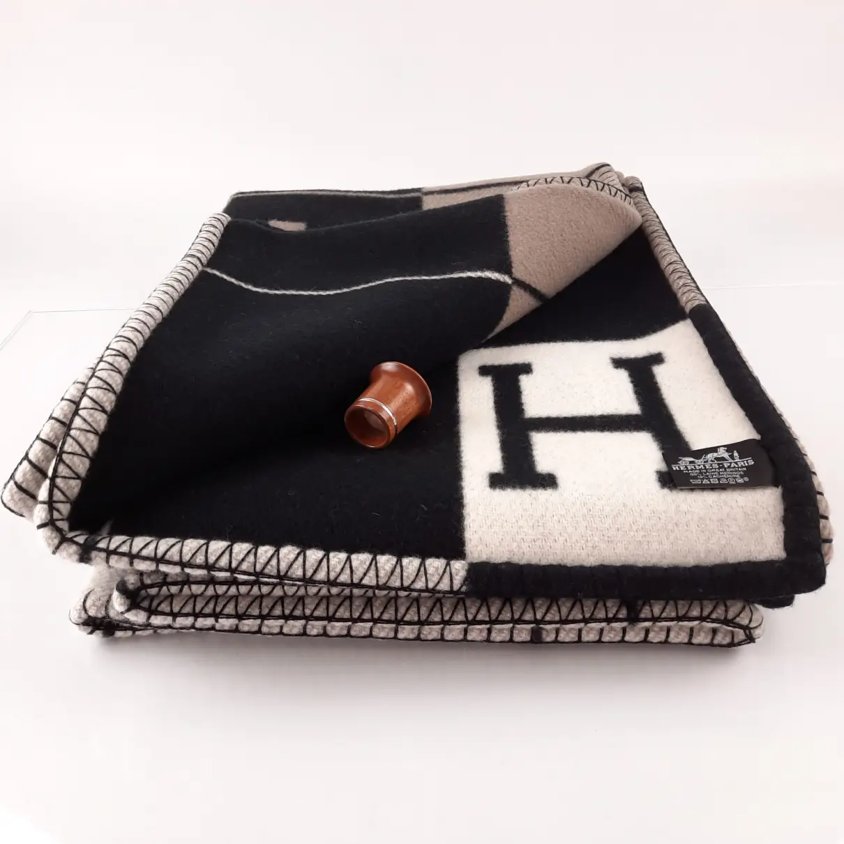 Avalon wool bedcover Hermès