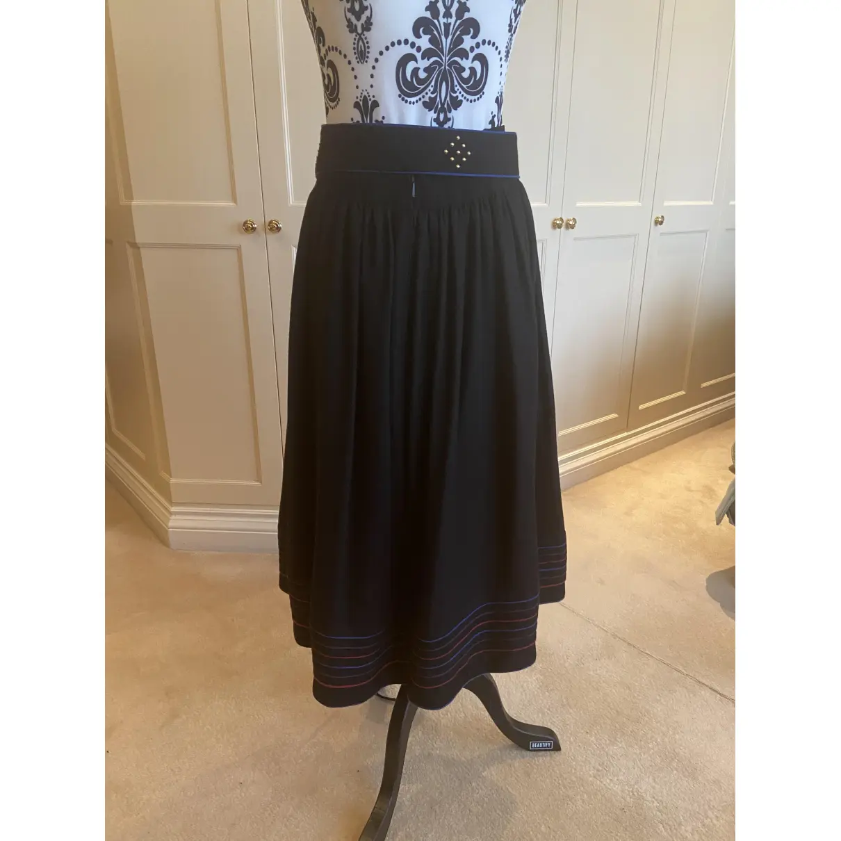 Buy Bogner Wool mid-length skirt online