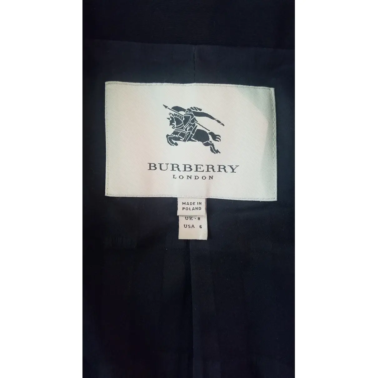 Wool suit jacket Burberry
