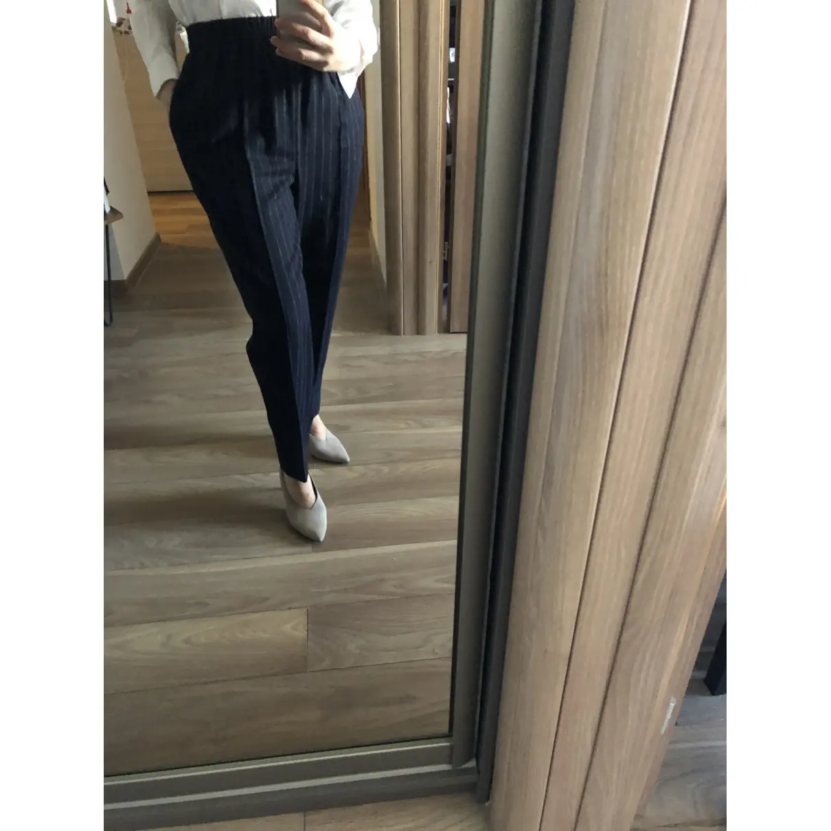 Buy by Malene Birger Wool straight pants online