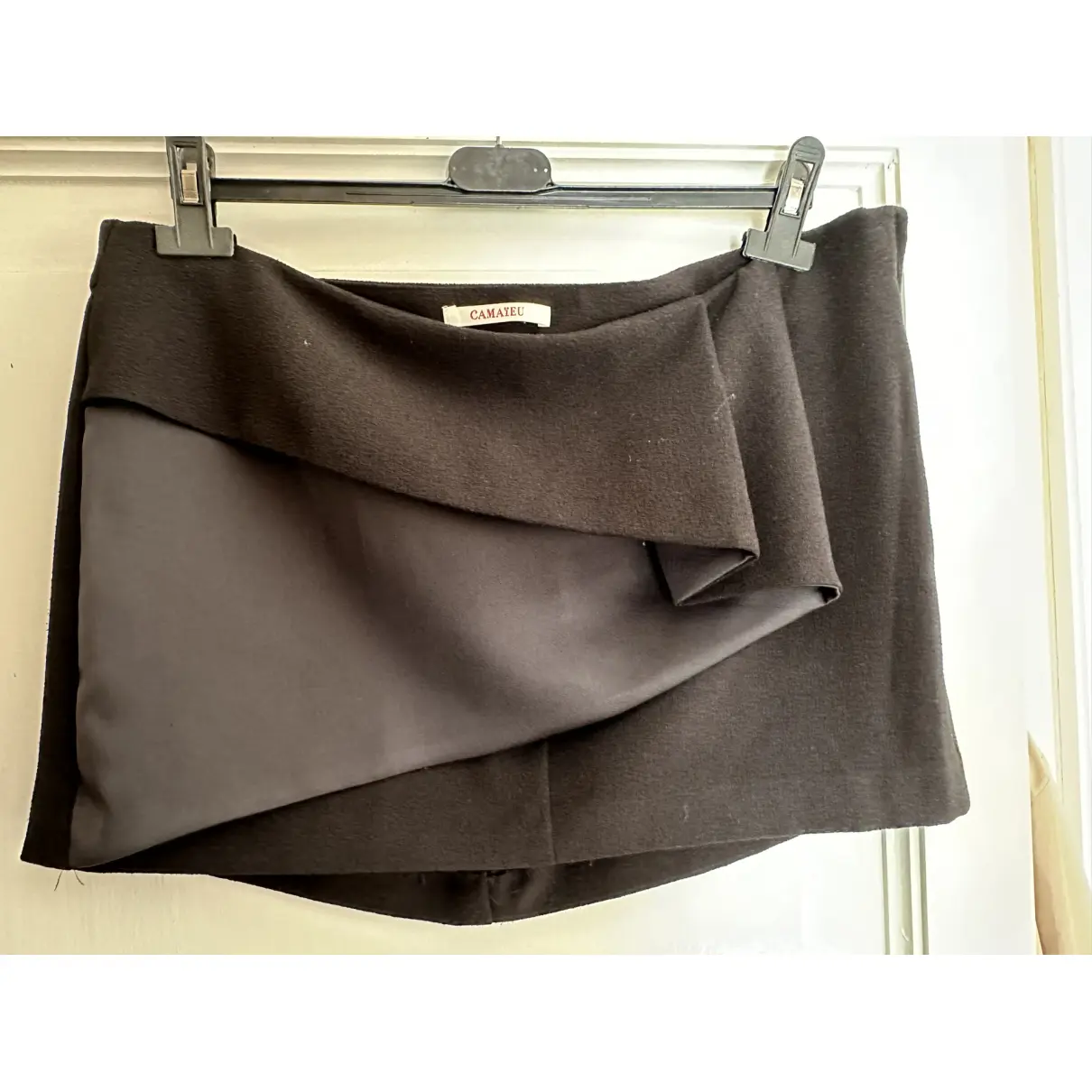 Buy CAMAIEU Wool mini skirt online
