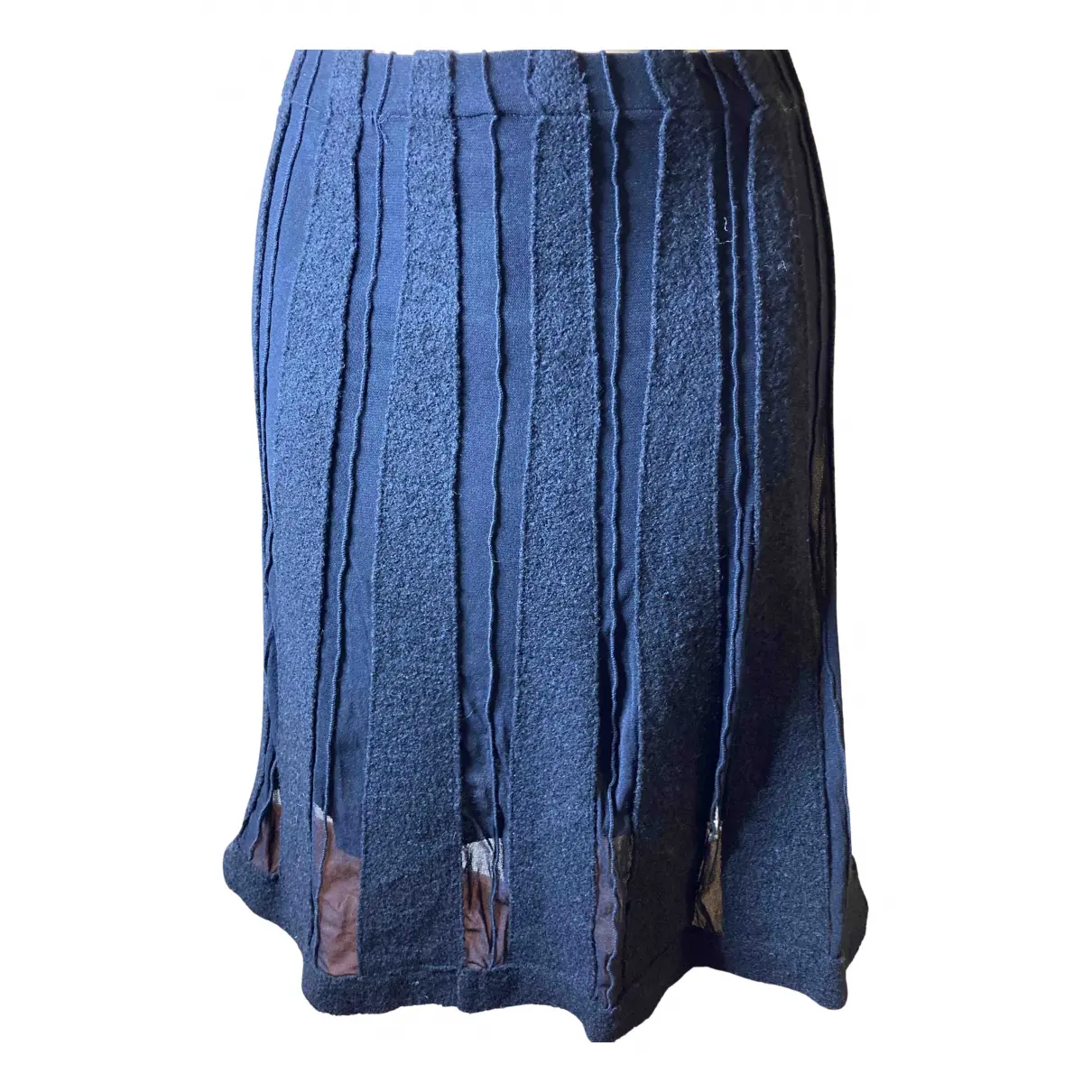 Wool mid-length skirt C.B. Made In Italy