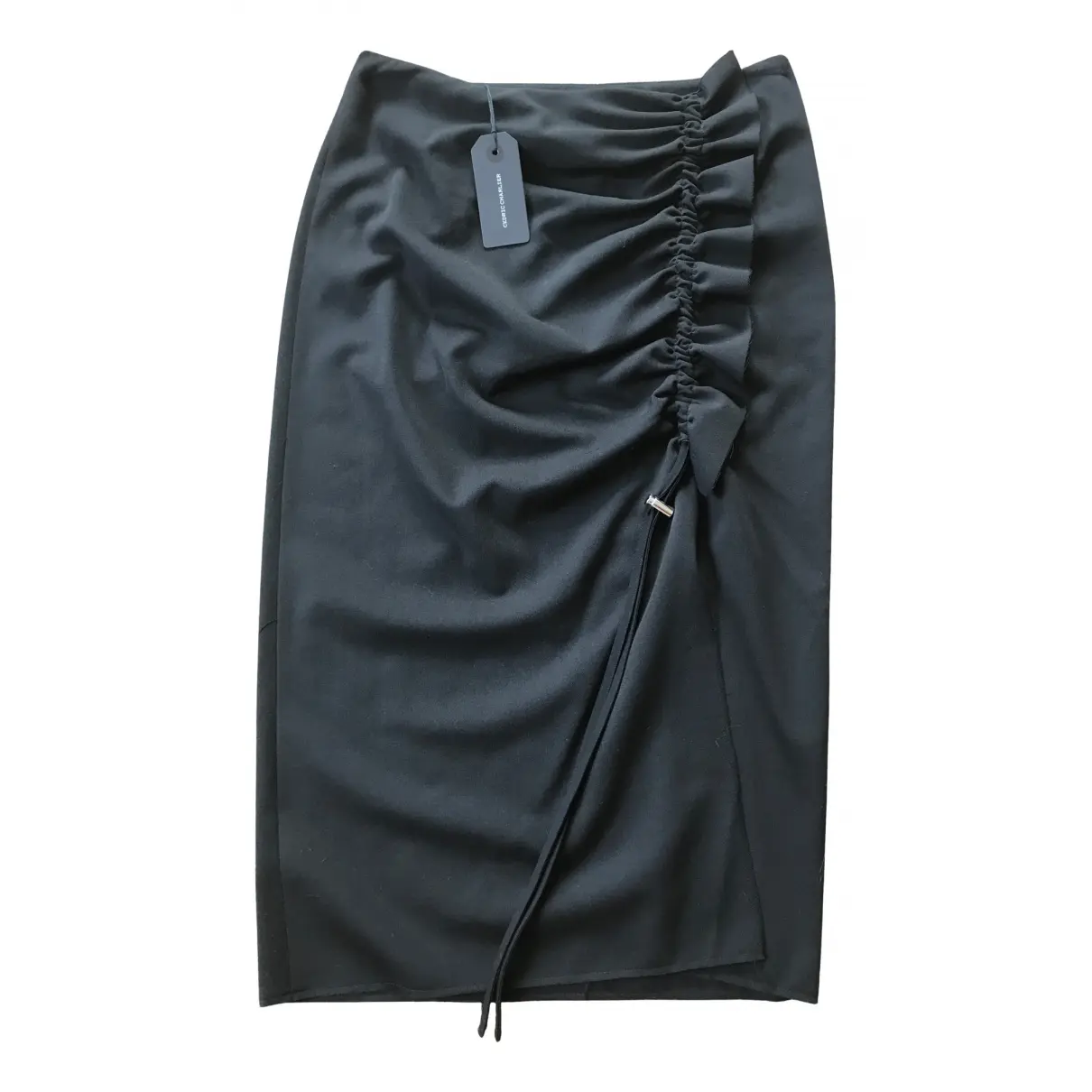Wool mid-length skirt Cédric Charlier