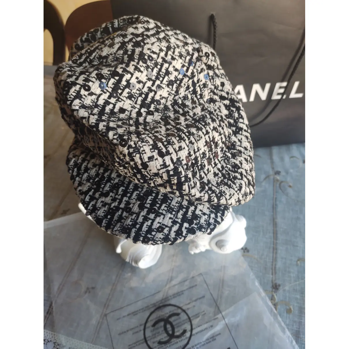 Wool cap Chanel