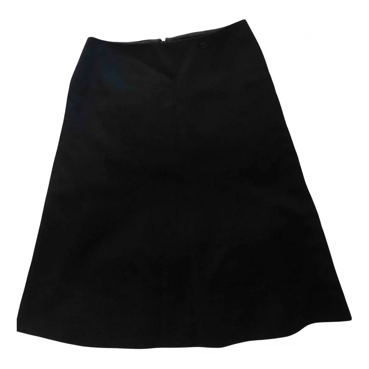 Wool mid-length skirt Chanel