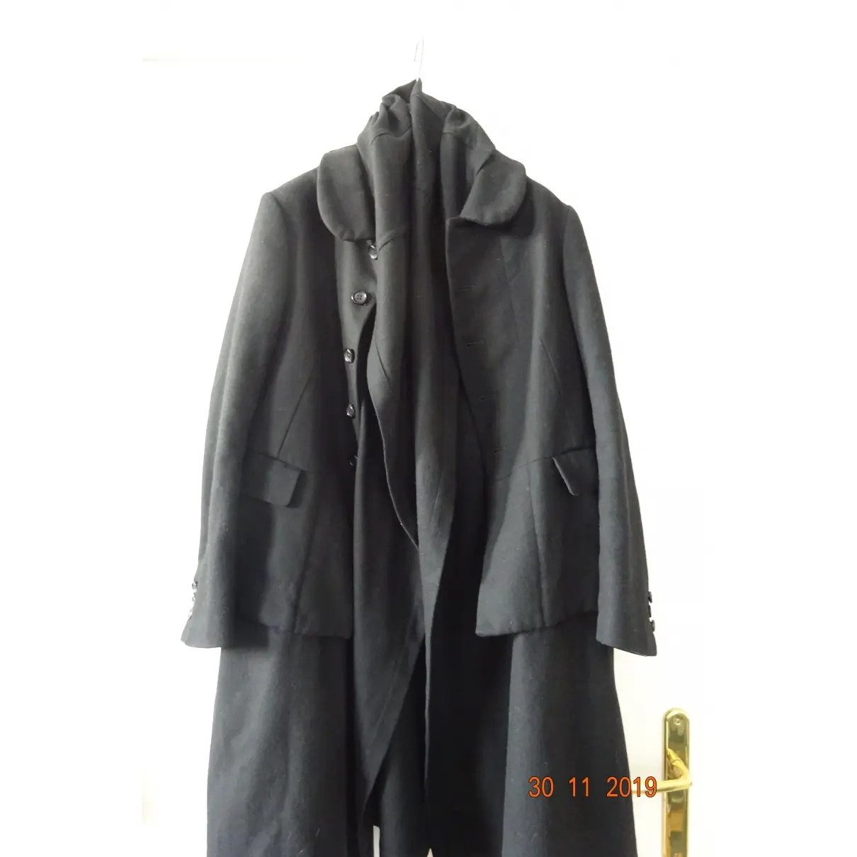 Comme Des Garcons Wool coat for sale