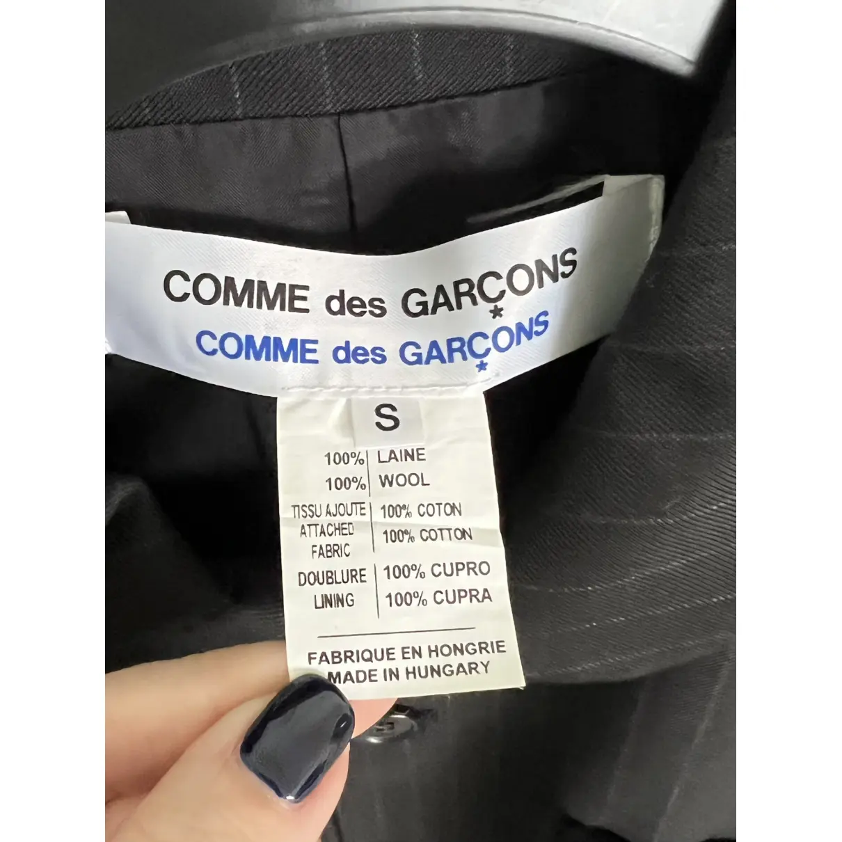 Buy Comme Des Garcons Wool blazer online