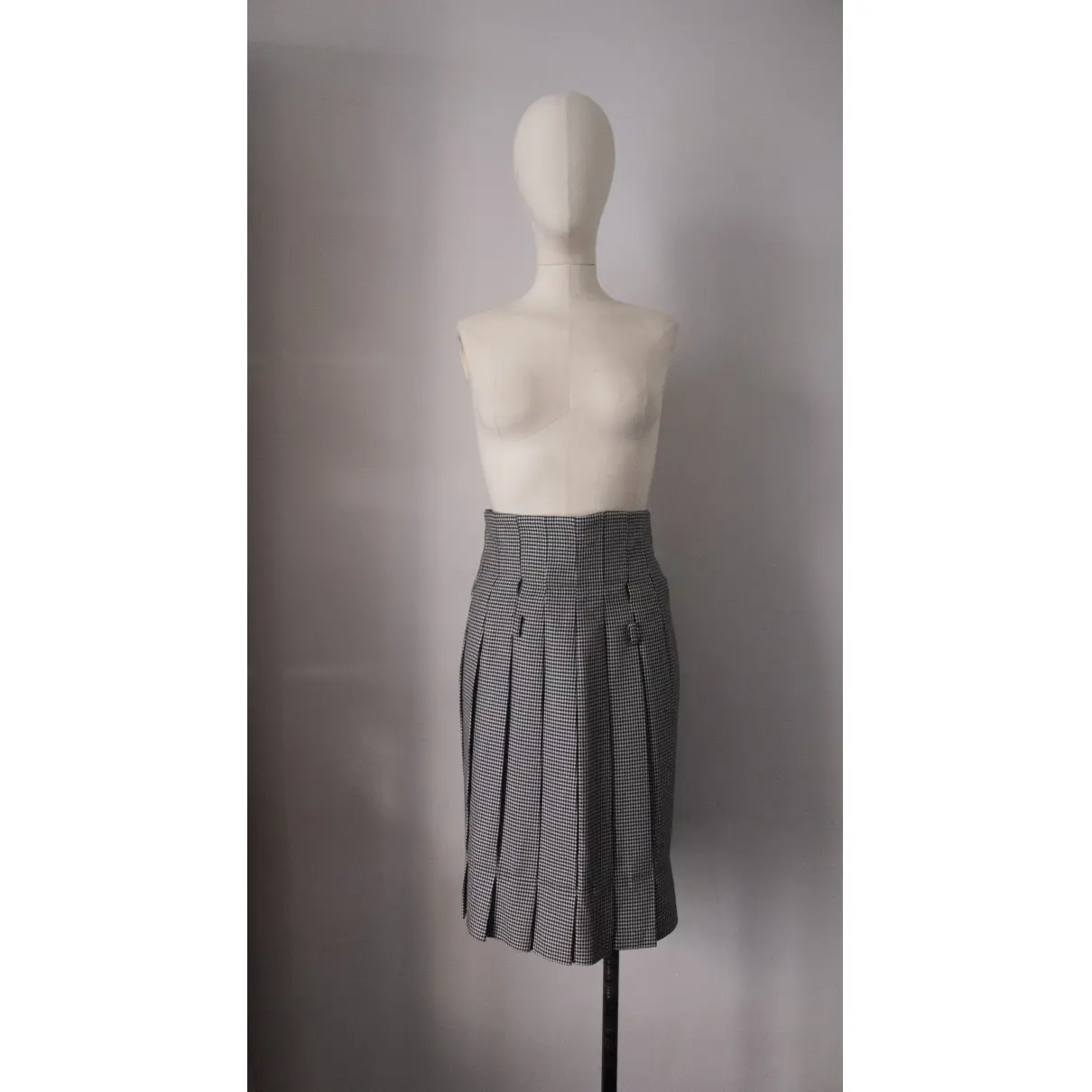 Wool mid-length skirt Comme Des Garcons - Vintage