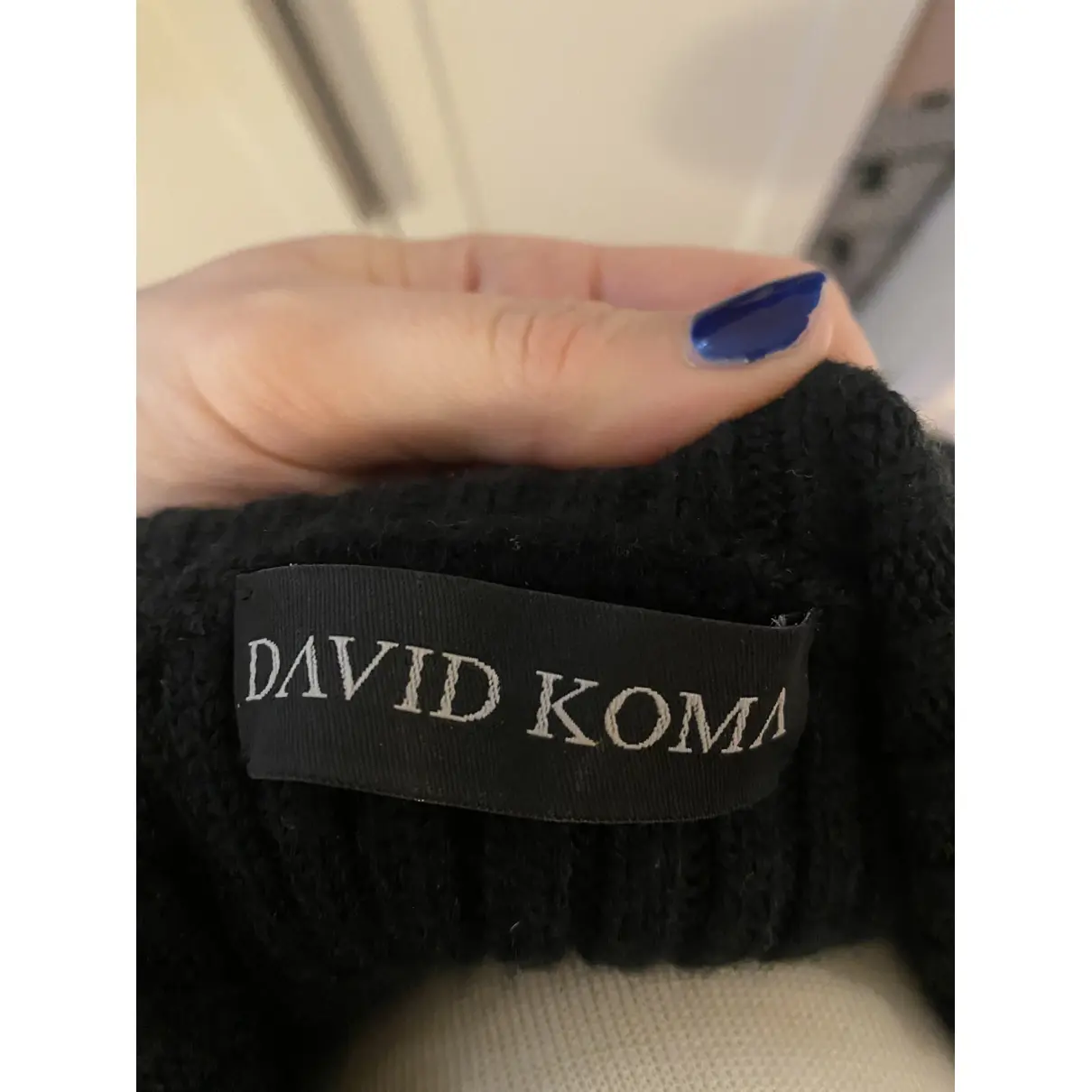Wool jumper David Koma