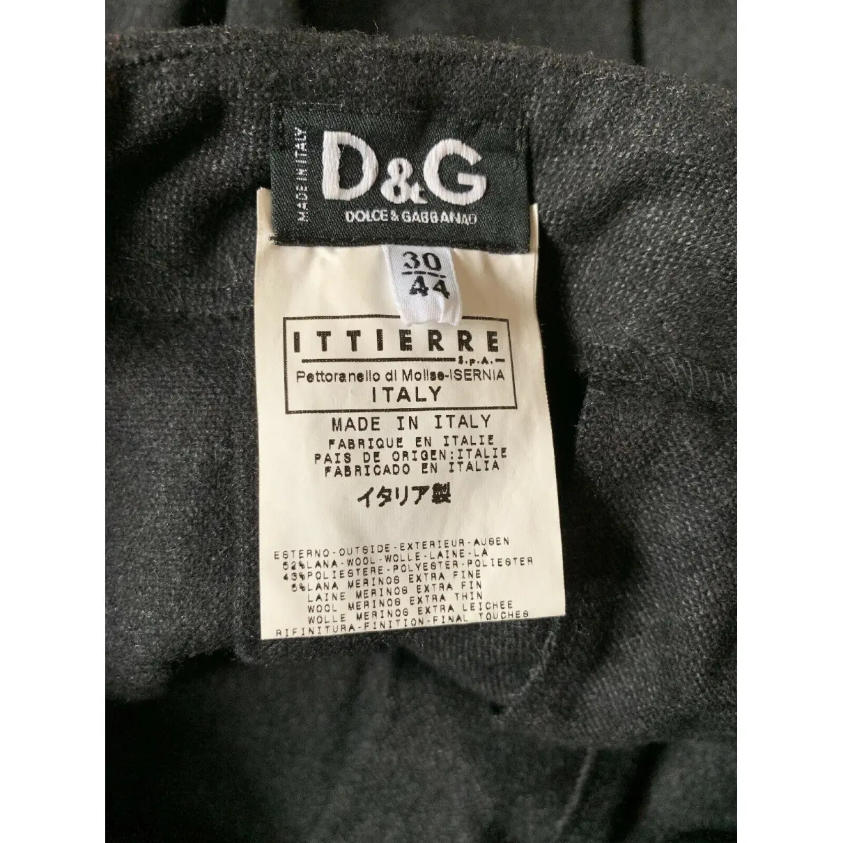 Buy D&G Wool mini skirt online