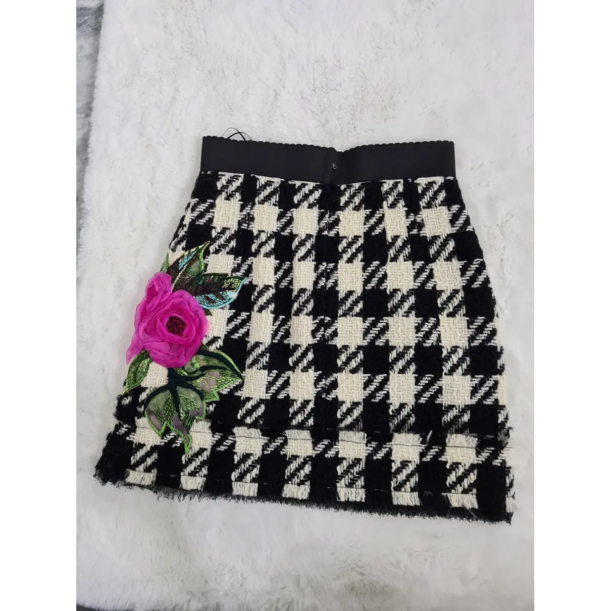 Buy Dolce & Gabbana Wool mini skirt online