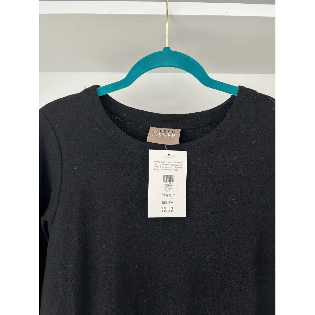 Buy Eileen Fisher Wool mid-length dress online
