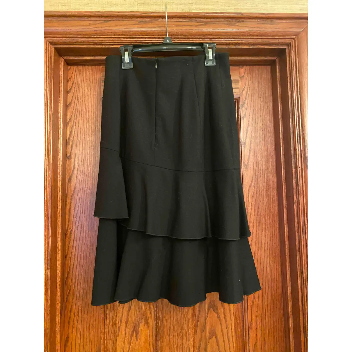 Buy Emporio Armani Wool mid-length skirt online