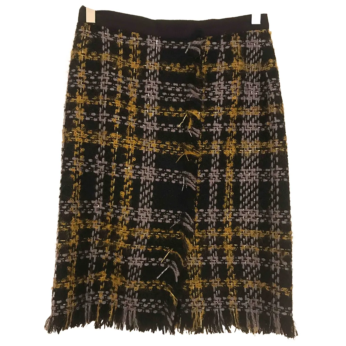 Wool mid-length skirt Erdem x H&M