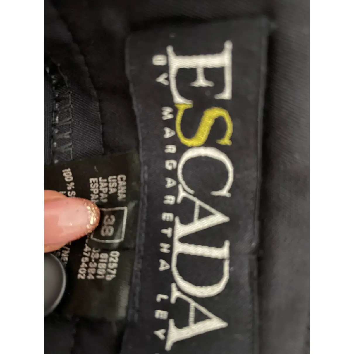 Luxury Escada Shorts Women - Vintage