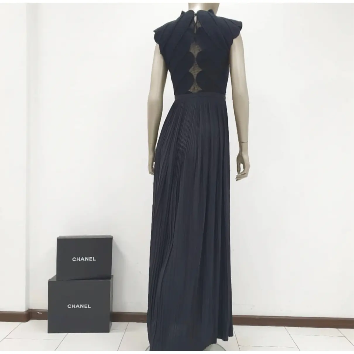 Buy Fendi Wool maxi dress online