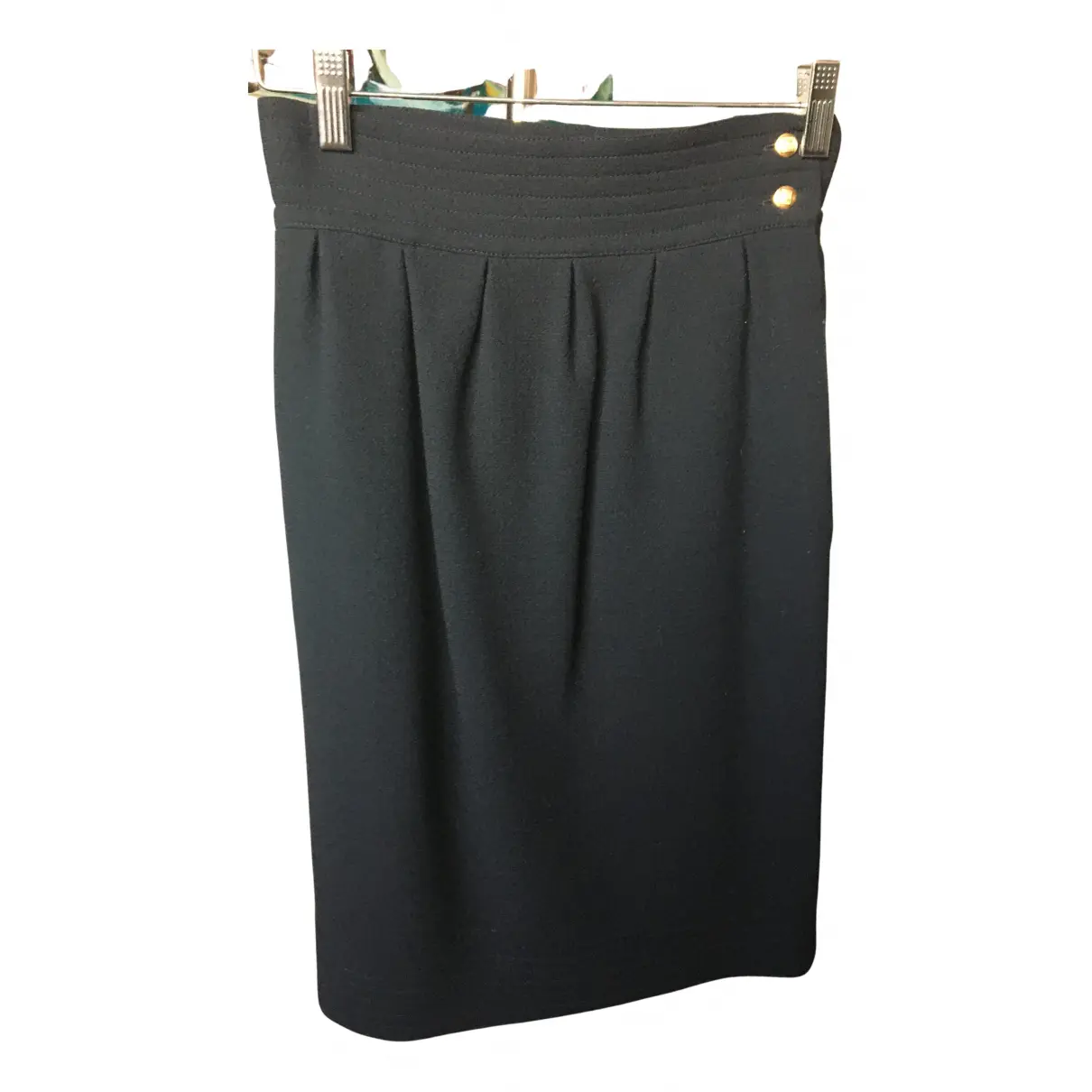 Wool mid-length skirt Fendi