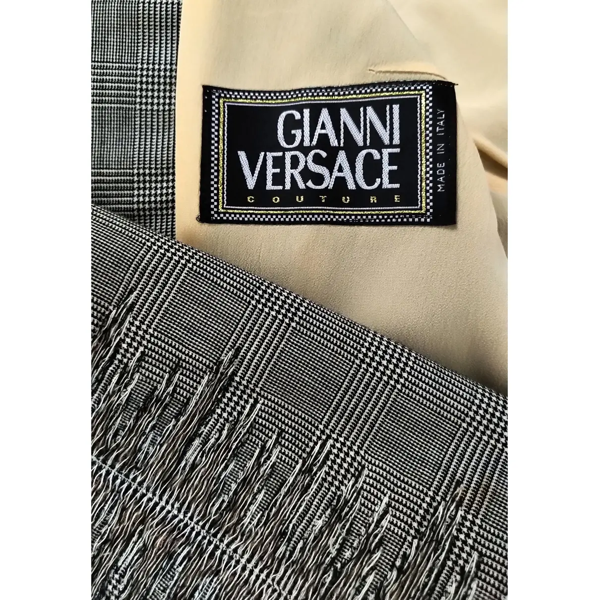 Wool blazer Gianni Versace - Vintage