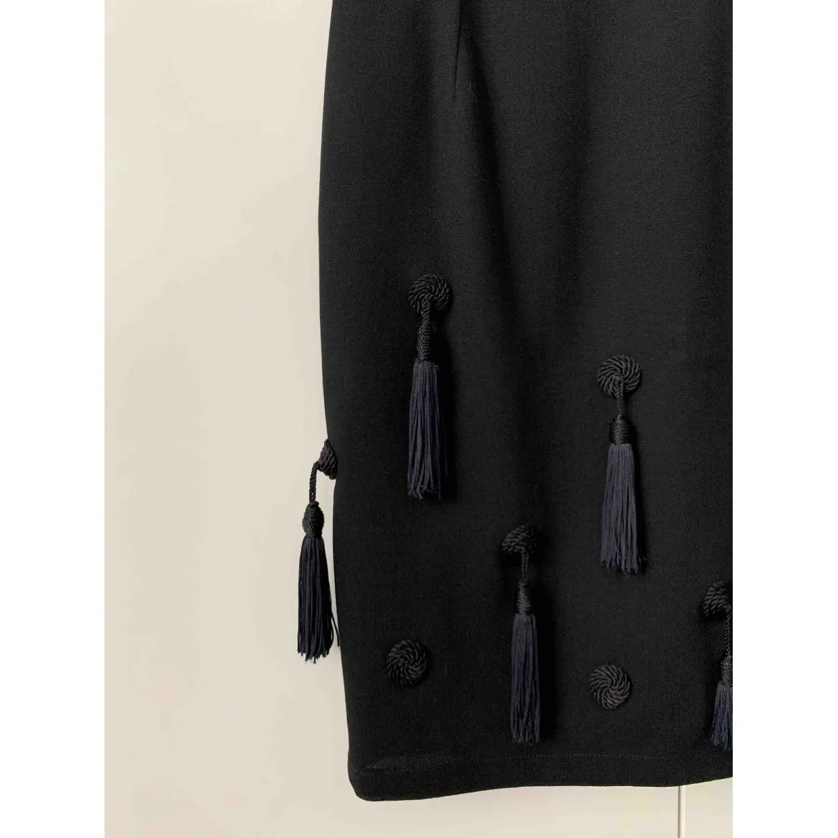 Buy Gianni Versace Wool mid-length skirt online - Vintage