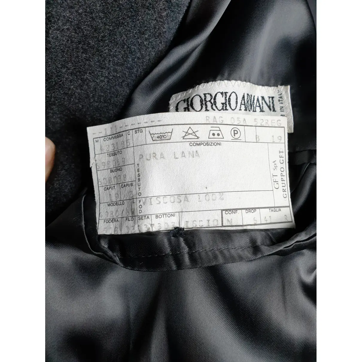 Luxury Giorgio Armani Coats  Men