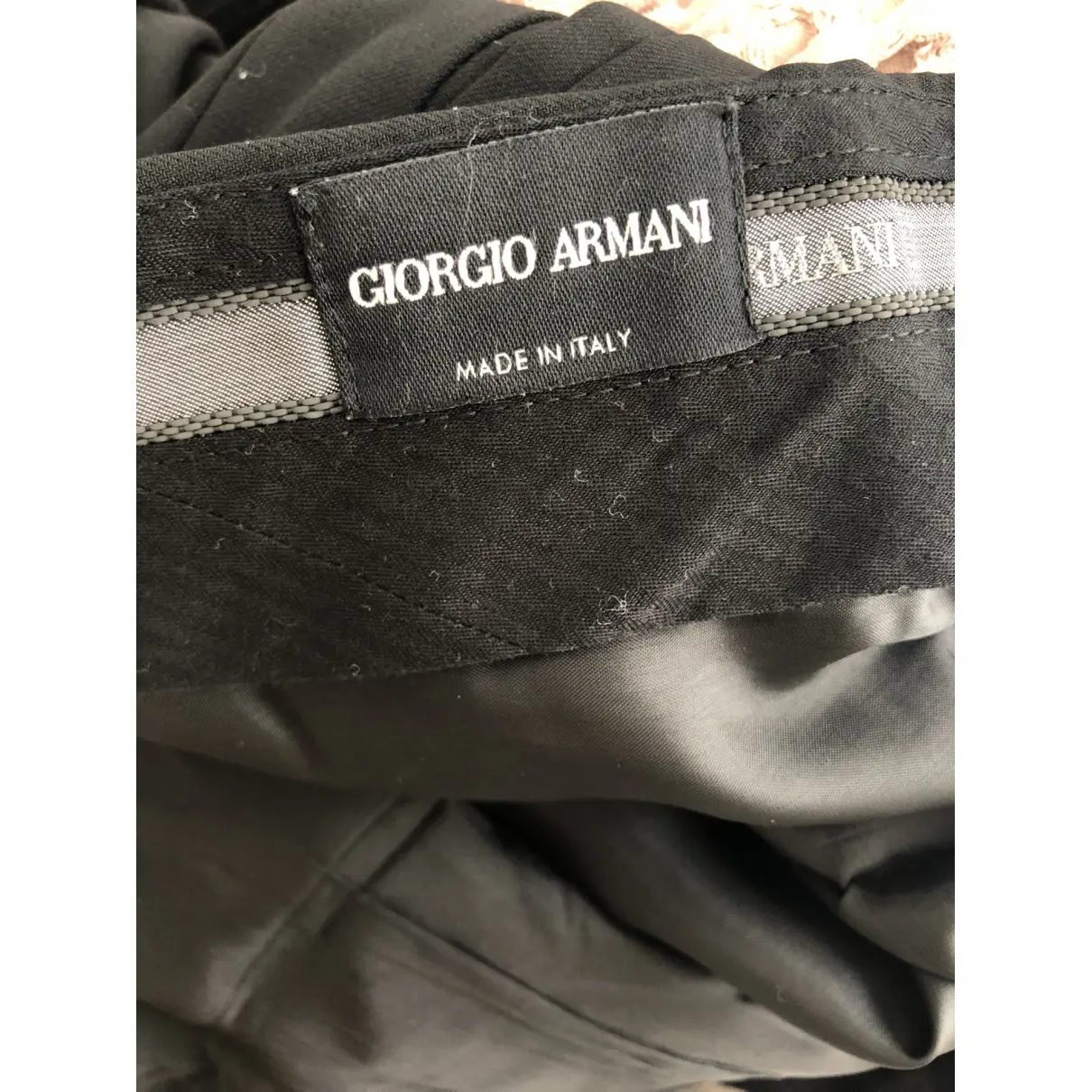 Wool suit Giorgio Armani
