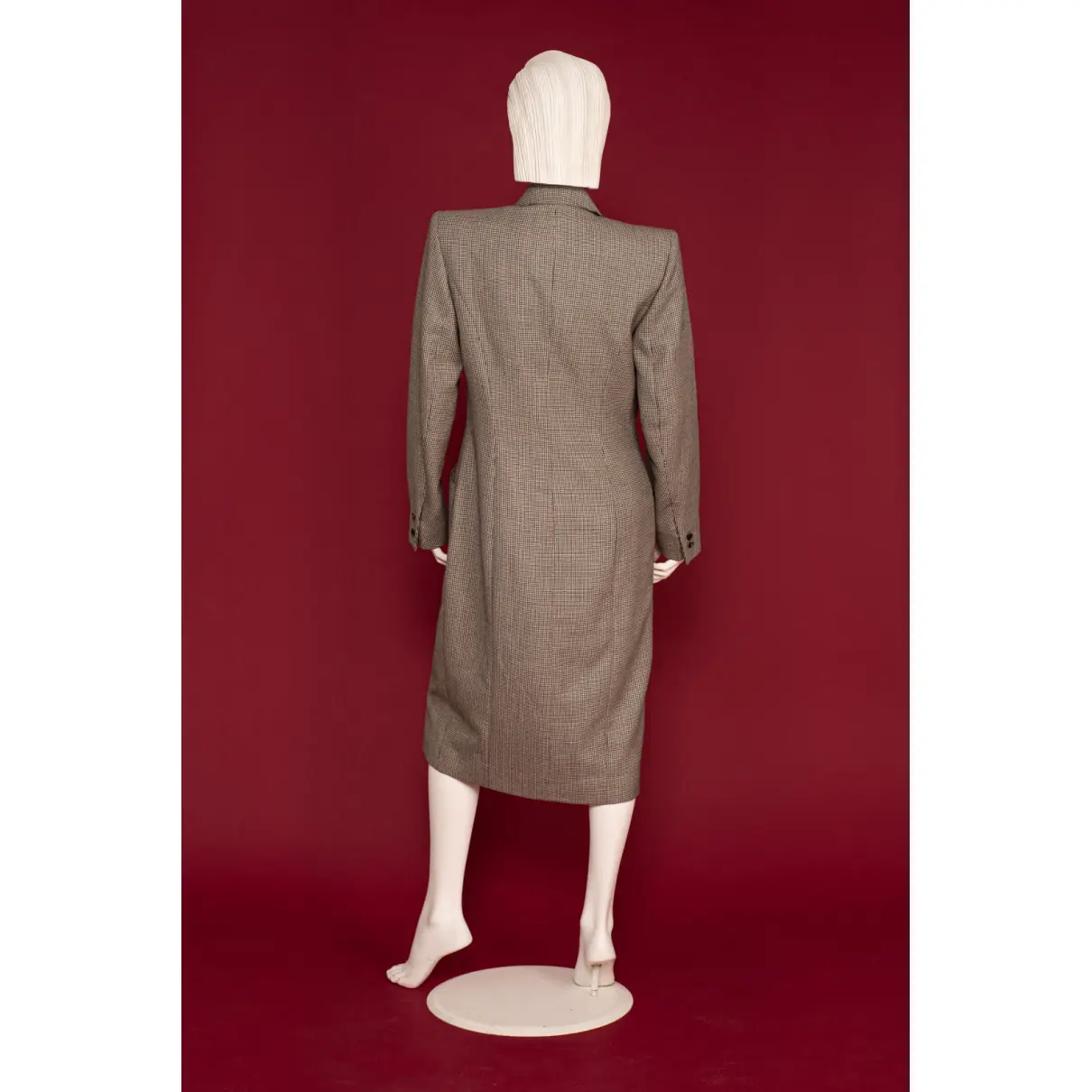 Wool mid-length dress Guy Laroche - Vintage