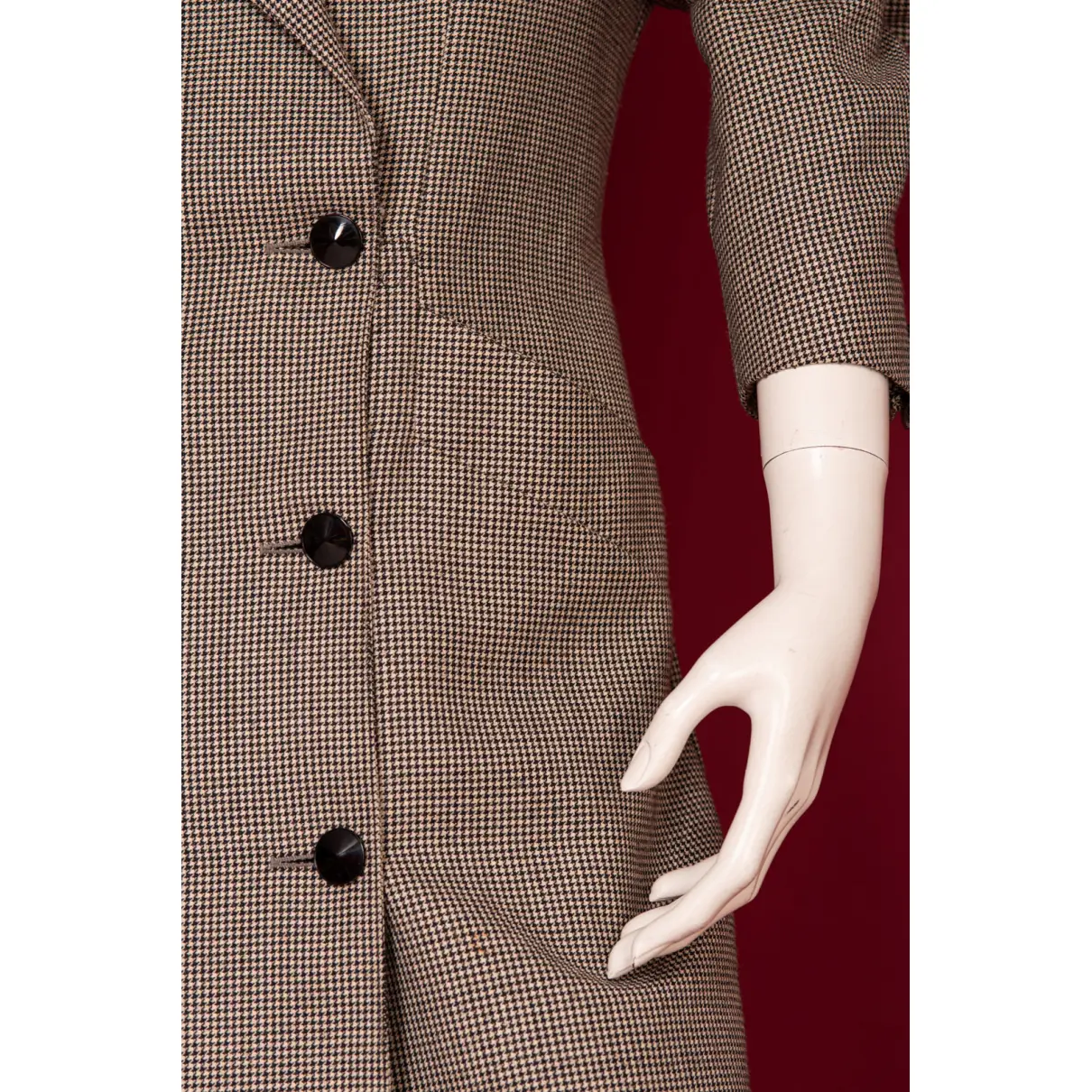 Buy Guy Laroche Wool mid-length dress online - Vintage