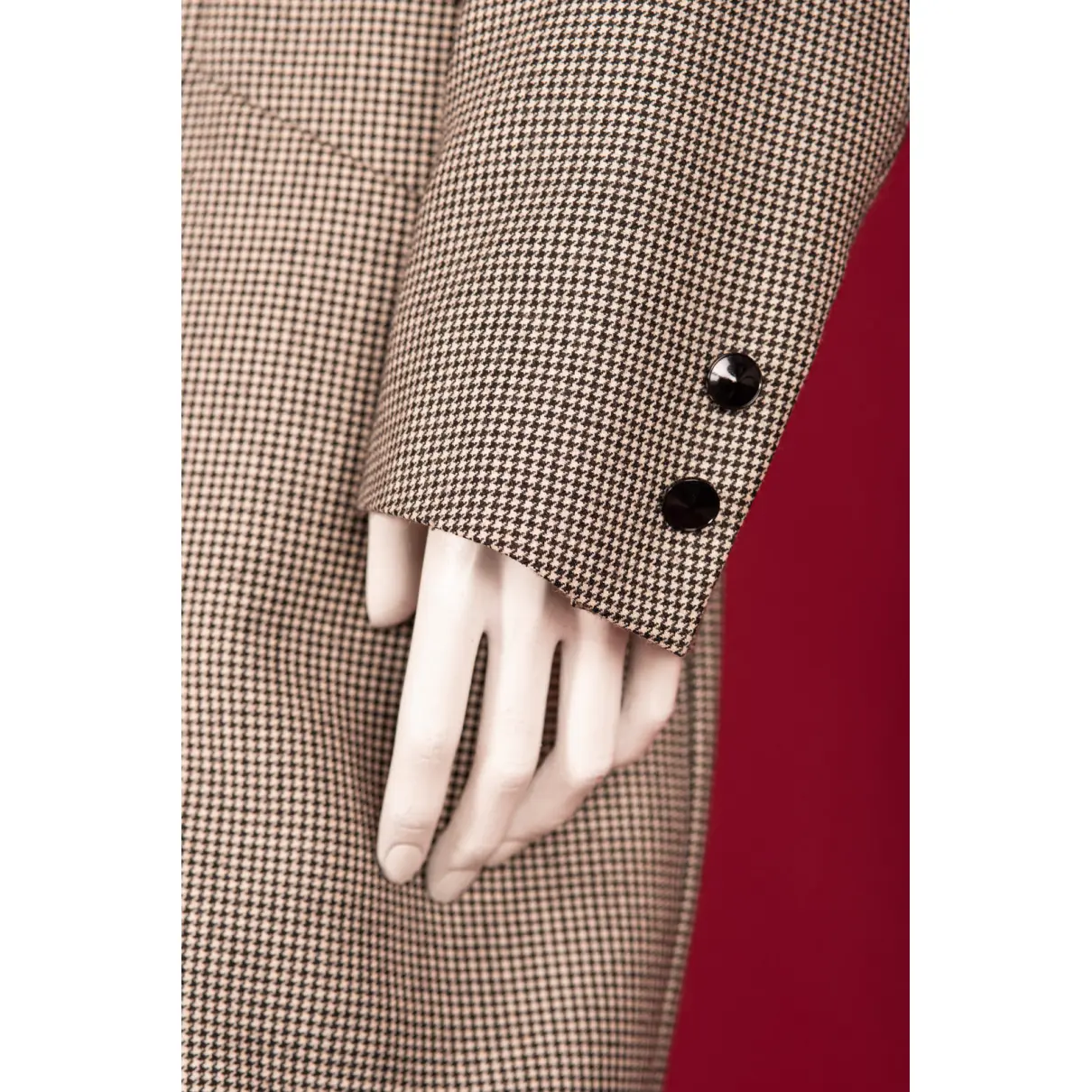 Wool mid-length dress Guy Laroche - Vintage