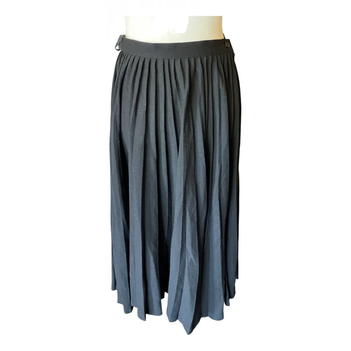 Wool maxi skirt Guy Laroche - Vintage