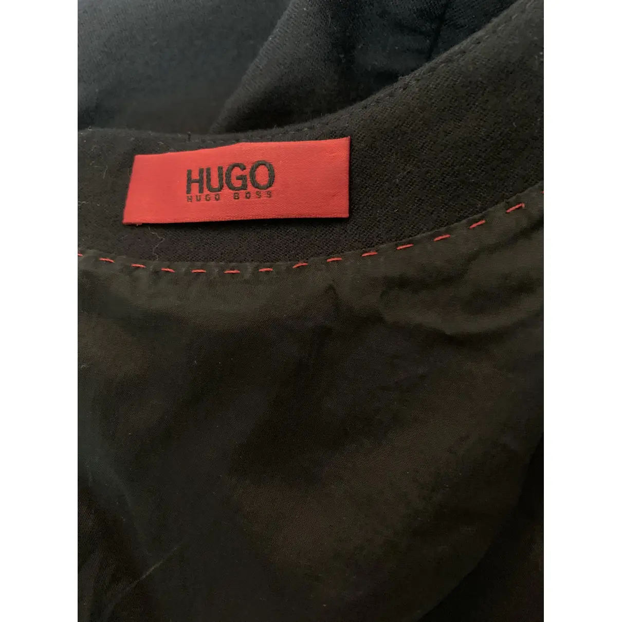 Wool mid-length dress Hugo Boss